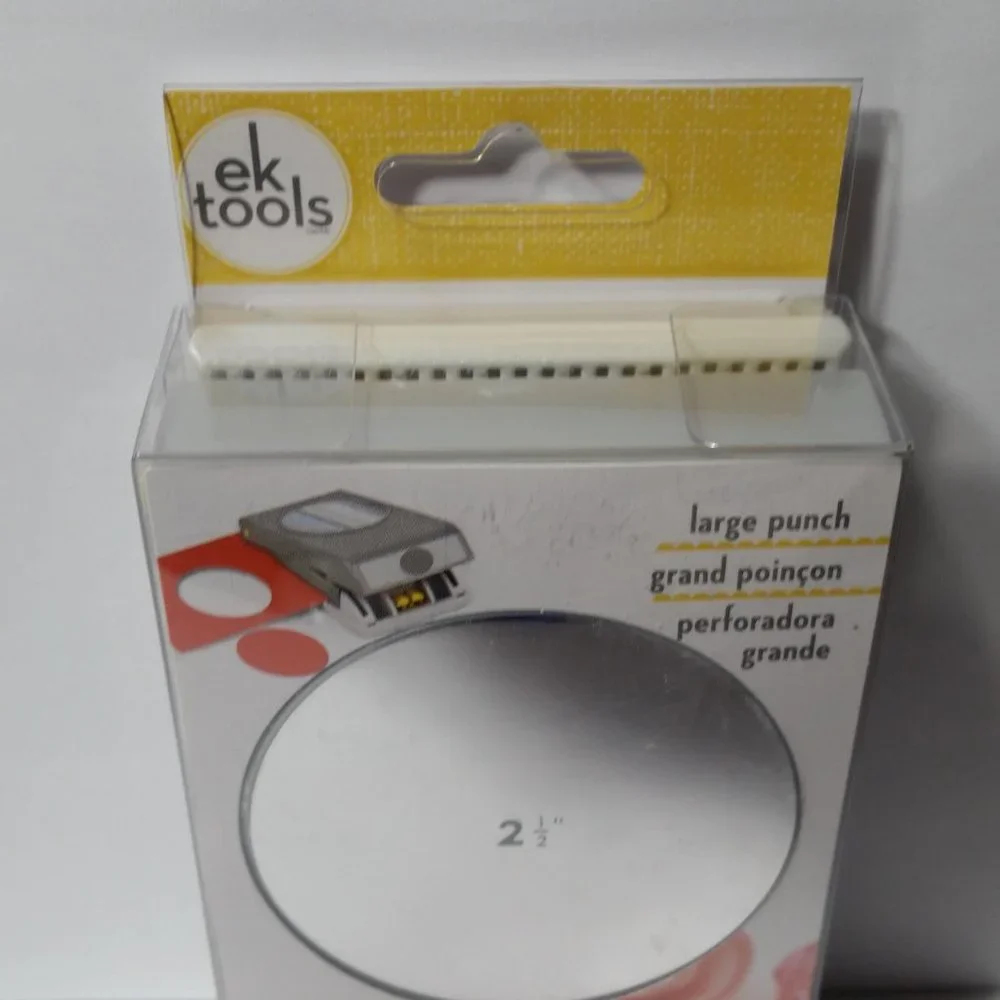 ek Tools Craft Paper Punch Circle 2 1/2